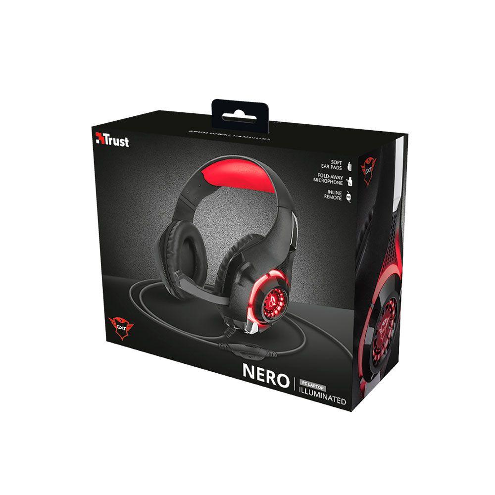 Audifono Gamer Trust GXT 313 Nero PC Cable Flexible 2m-5