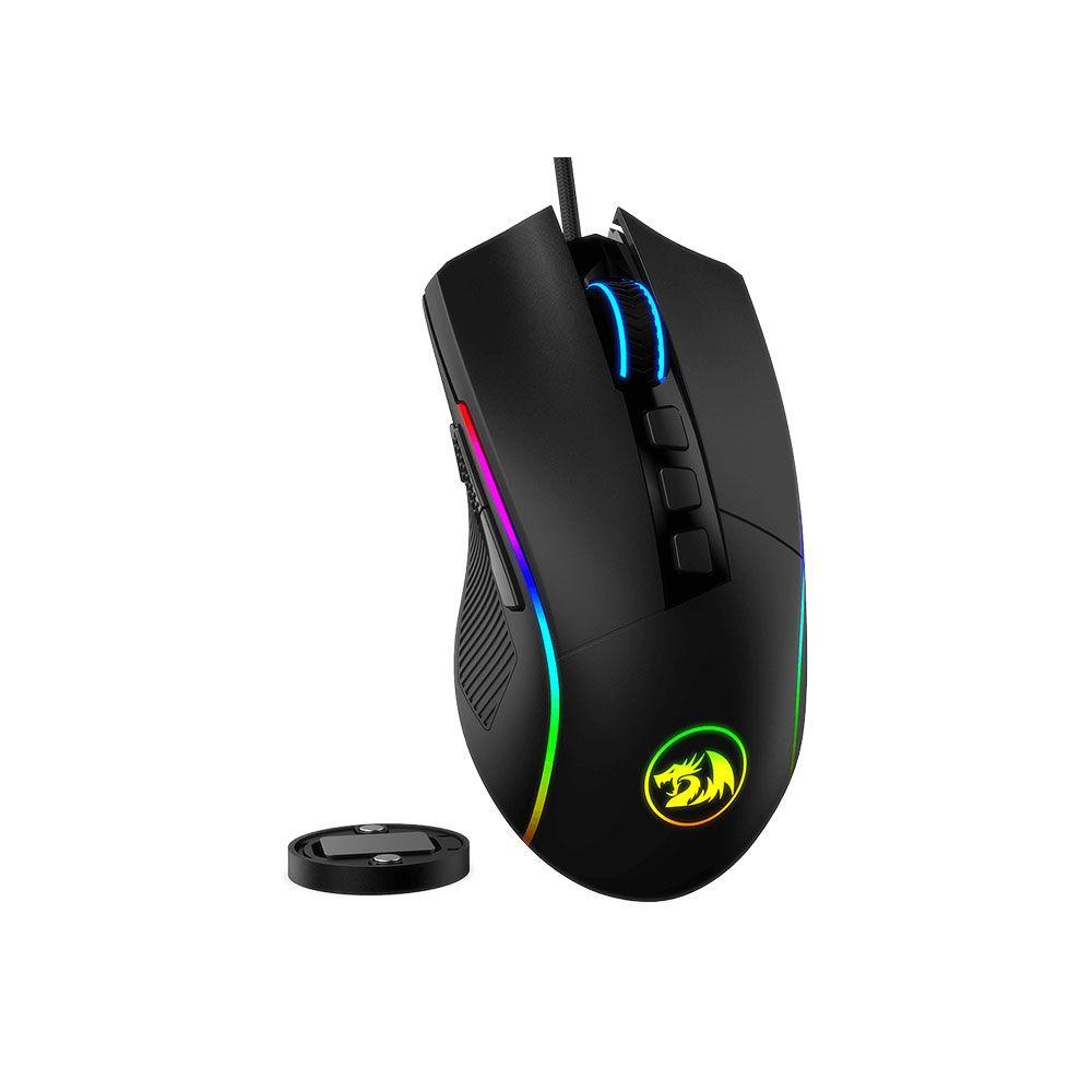Mouse gamer Redragon M721 Pro Lonewolf 2 RGB 9 botones-0