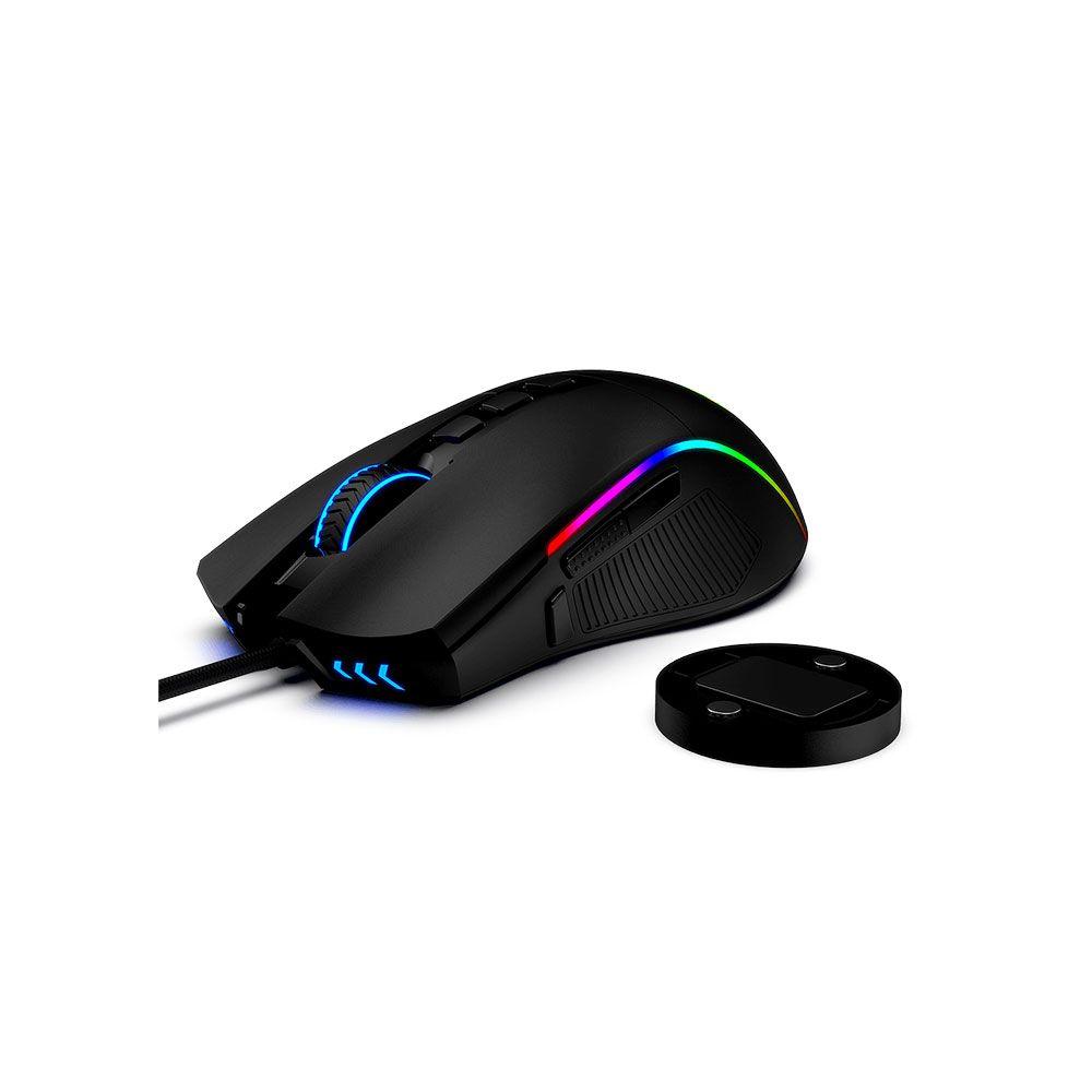 Mouse gamer Redragon M721 Pro Lonewolf 2 RGB 9 botones-6