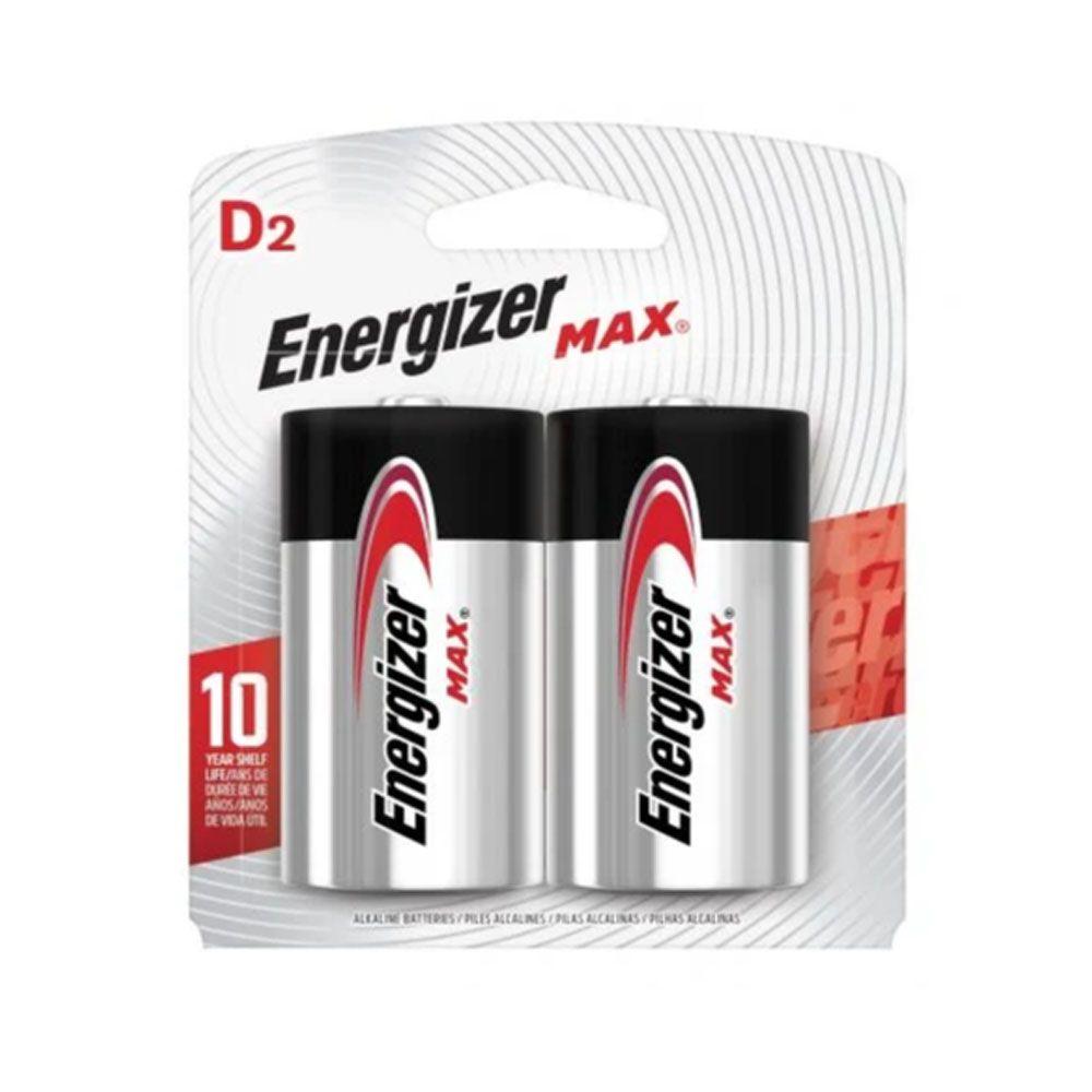Pack de pilas Energizer Max E95BP2 D x2 unidades-1