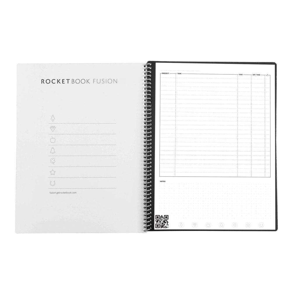Cuaderno inteligente Rocketbook Fusion Executive-1