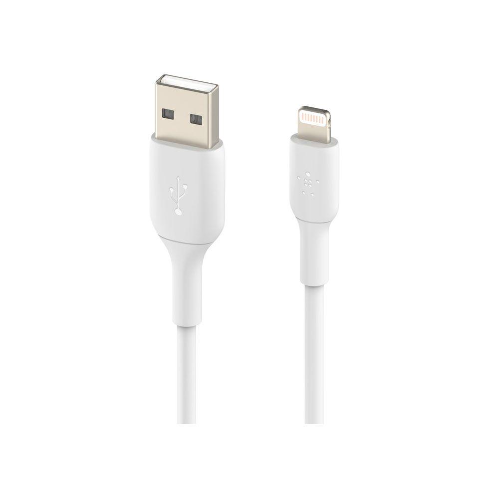 Cable Belkin Lightning a USB A Boost Charge 1m Blanco-1