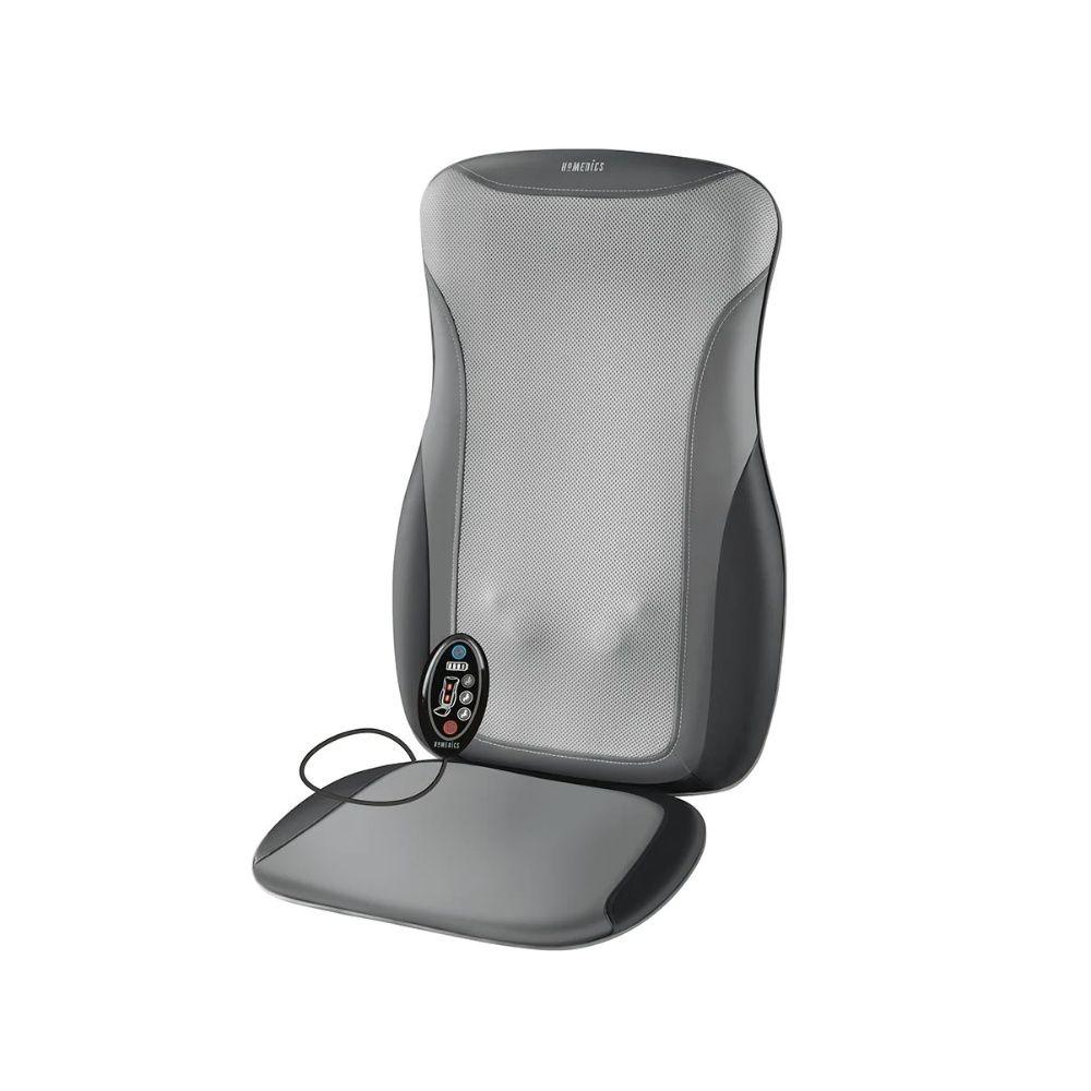 Asiento Masajeador de Espalda Homedics inalámbrico Gris-0