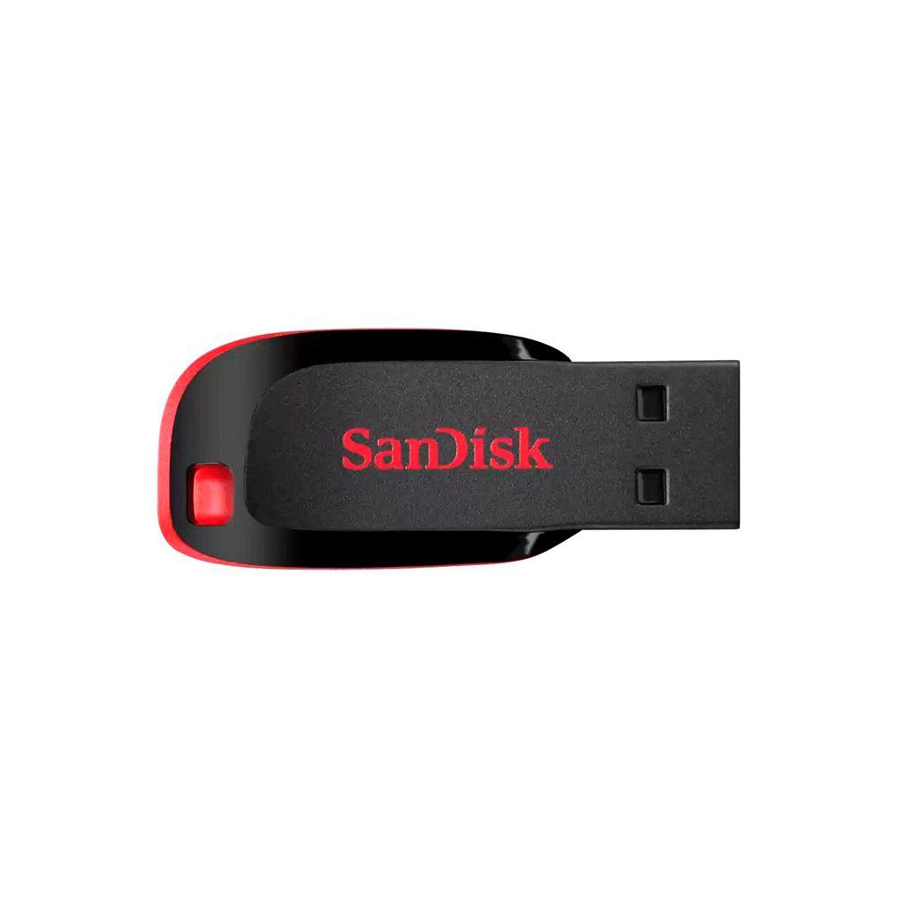 Pendrive Sandisk Cruzer Blade 64GB USB 2.0 SDCZ50 064G B35S-4