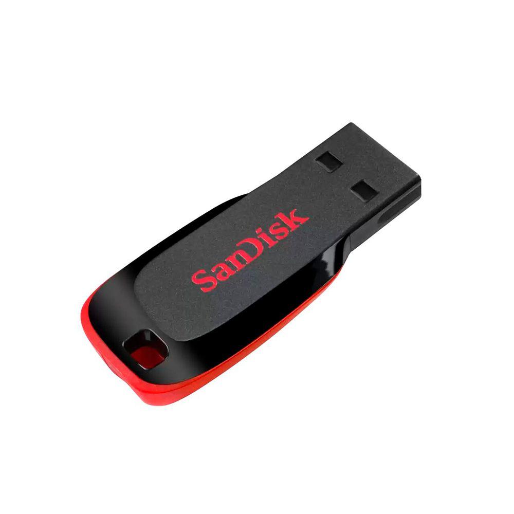 Pendrive Sandisk Cruzer Blade 64GB USB 2.0 SDCZ50 064G B35S-6