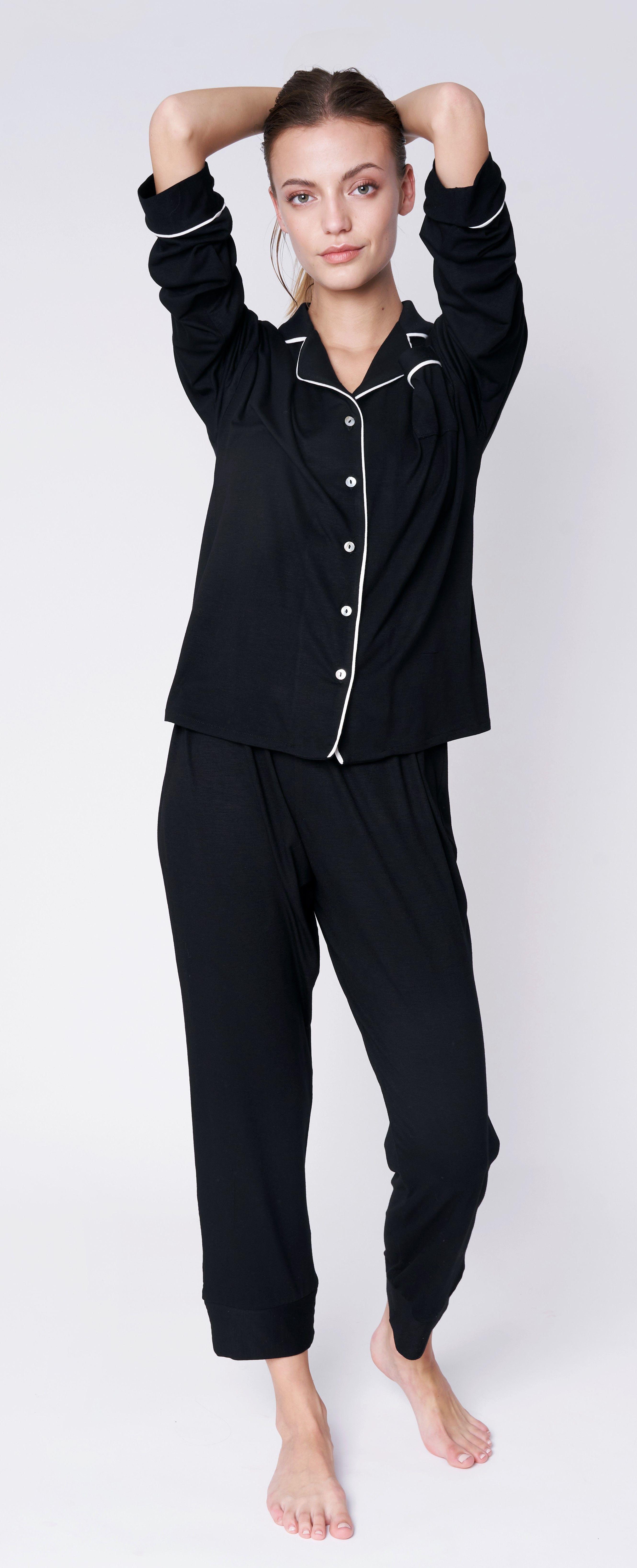 Pijama Olivia negro-0