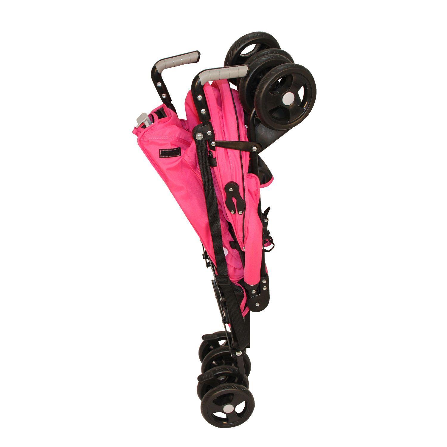 Coche Paragua Rs-1396-2 Fucsia-7