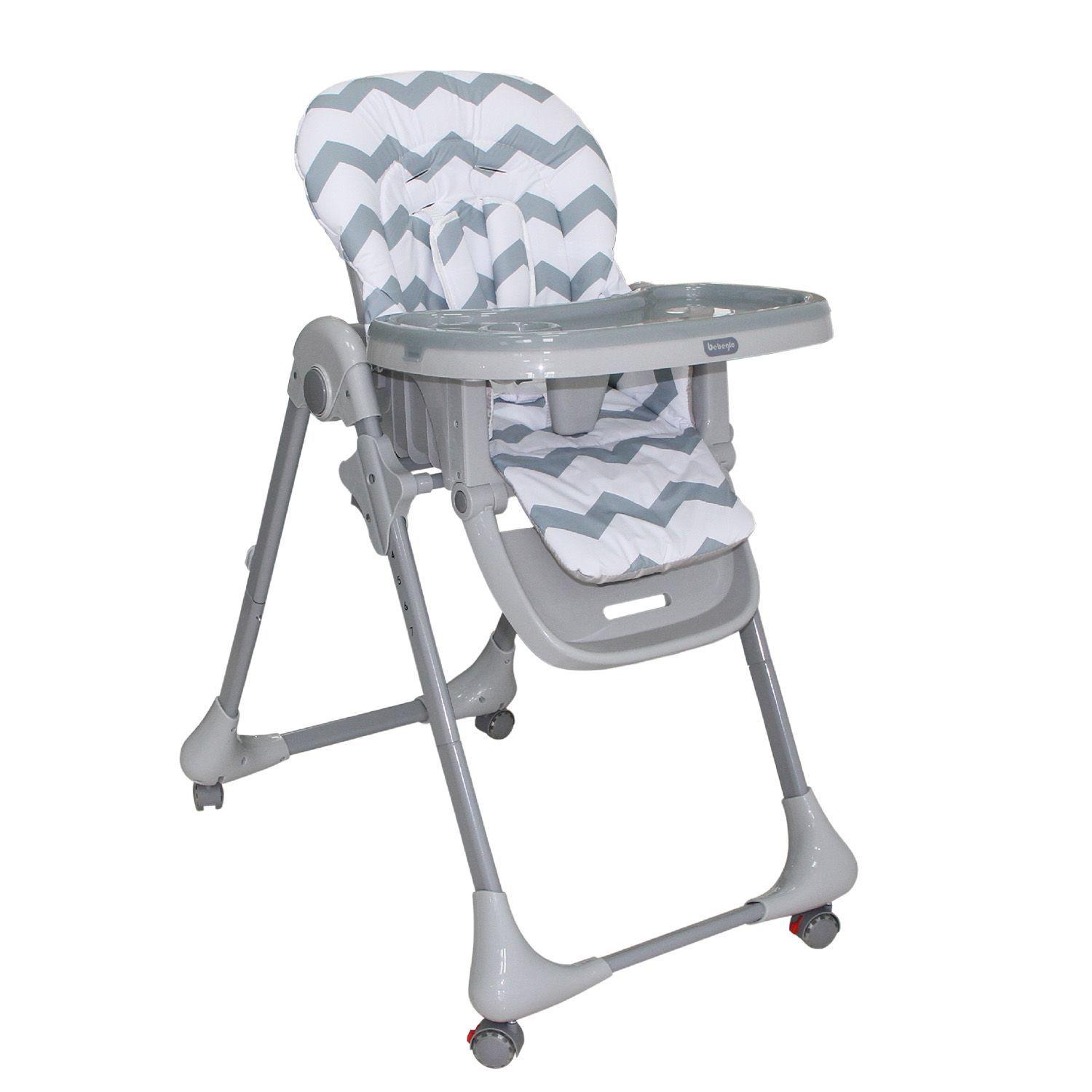 Silla De Comer Plegable Con 7 Alturas Rs-7085-3 Gris-0