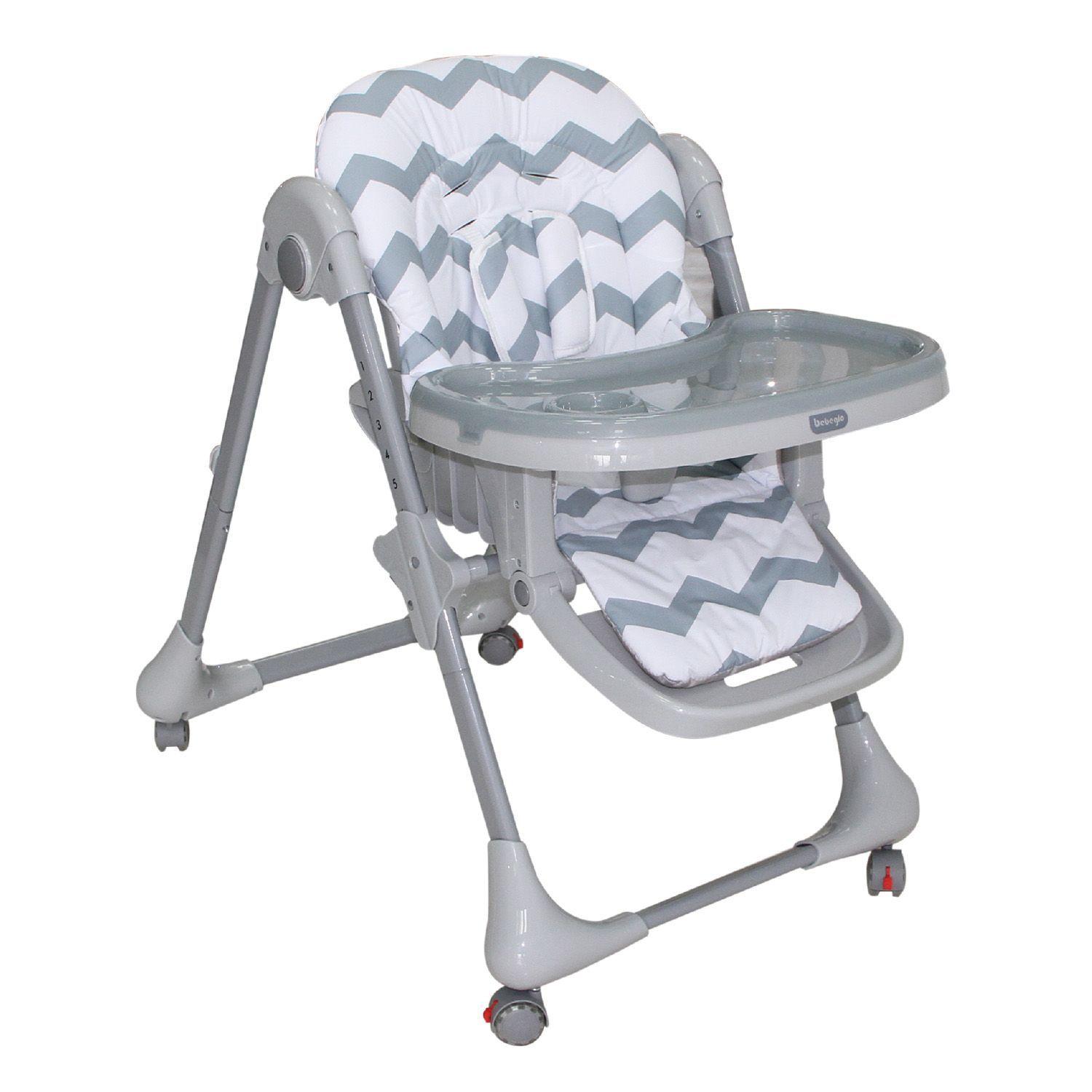 Silla De Comer Plegable Con 7 Alturas Rs-7085-3 Gris-2