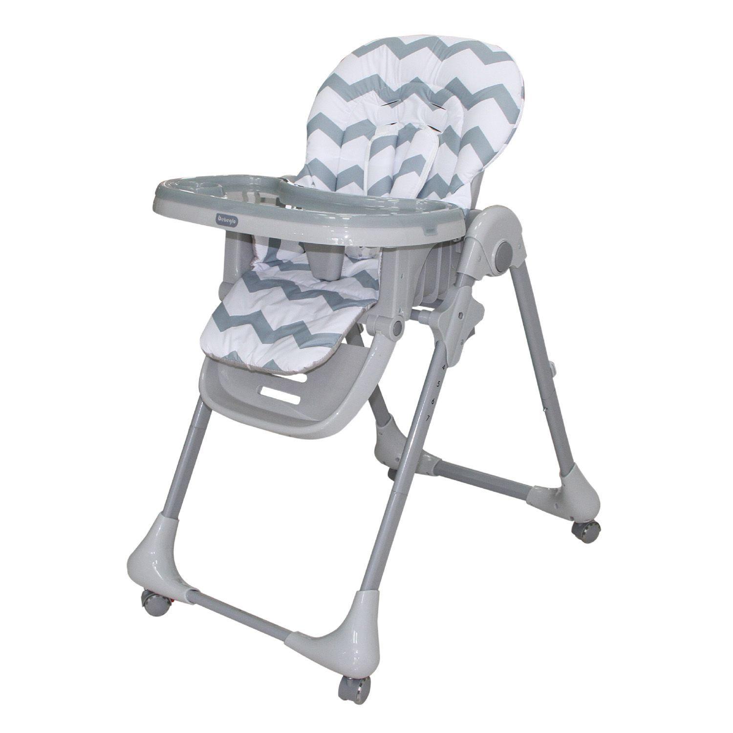Silla De Comer Plegable Con 7 Alturas Rs-7085-3 Gris-6