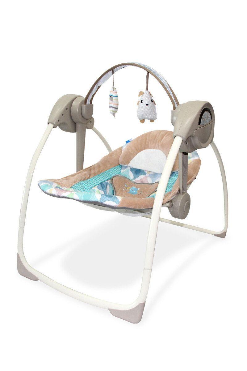 Silla Mecedora Musical Gris Rs-17740-3