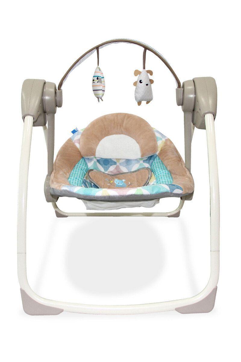 Silla Mecedora Musical Gris Rs-17740-2