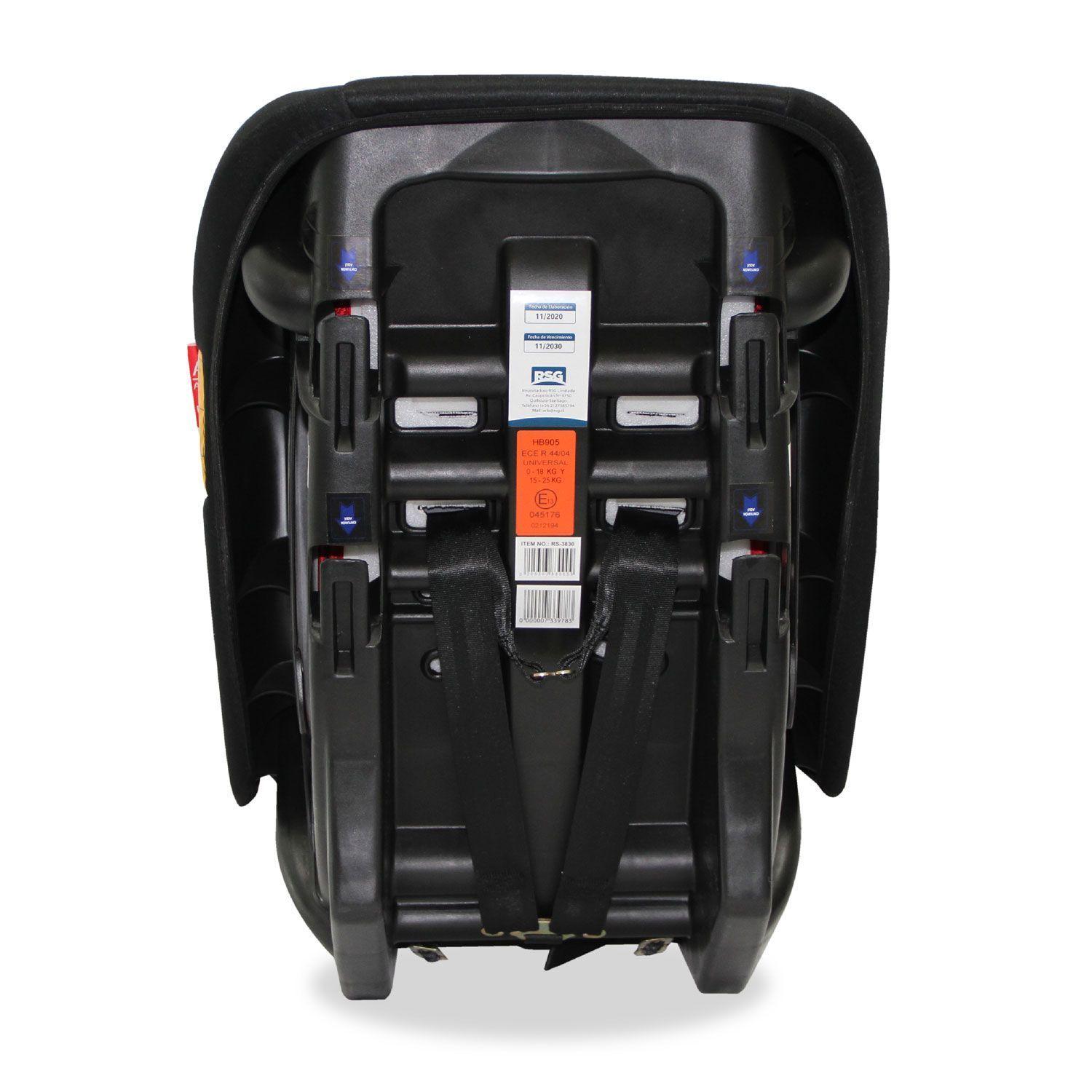 Silla De Auto 0 A 25 Kg Rs-3830-4 Gris-2