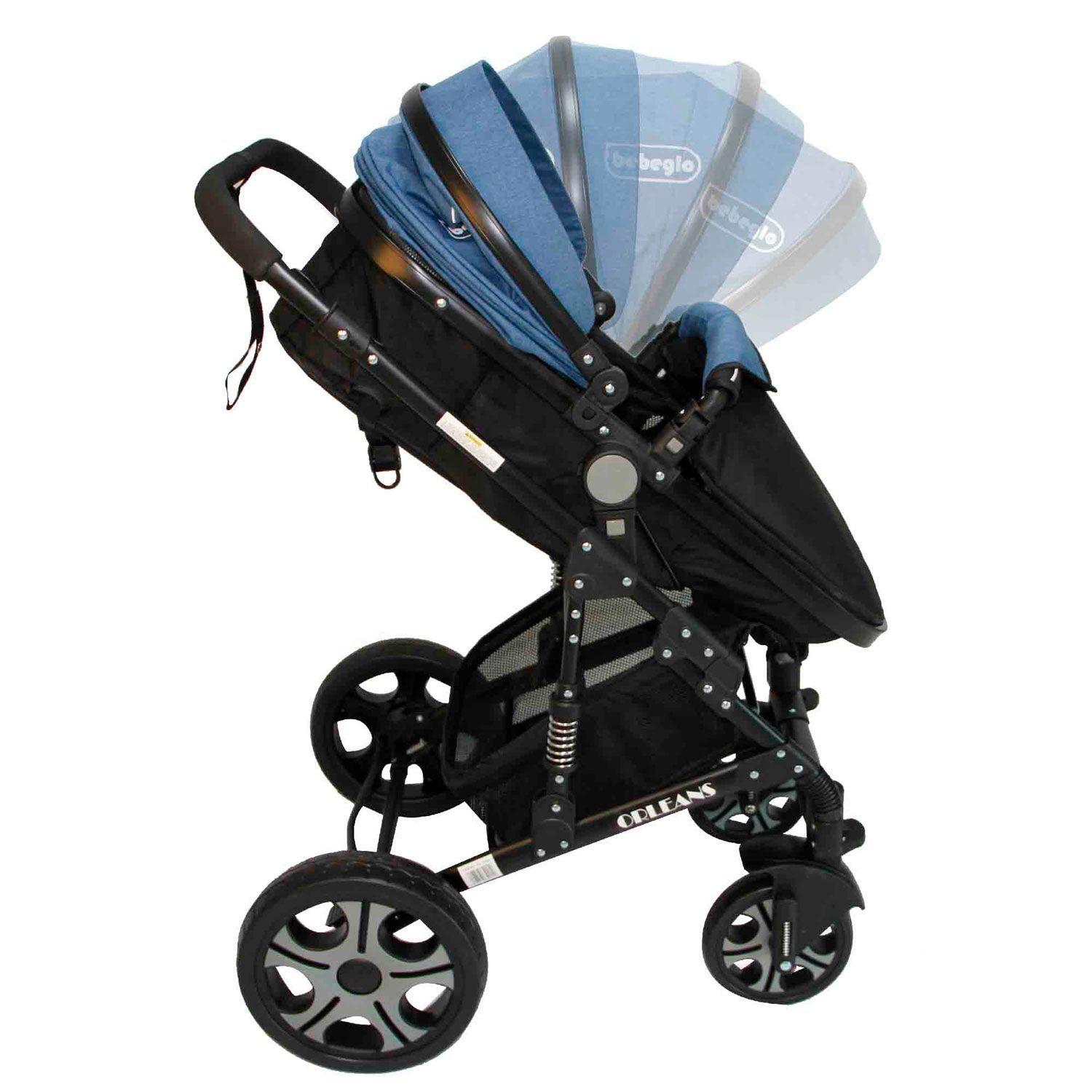 Coche Travel System Orleans Bebeglo Azul Rey Rs-13650-7-3