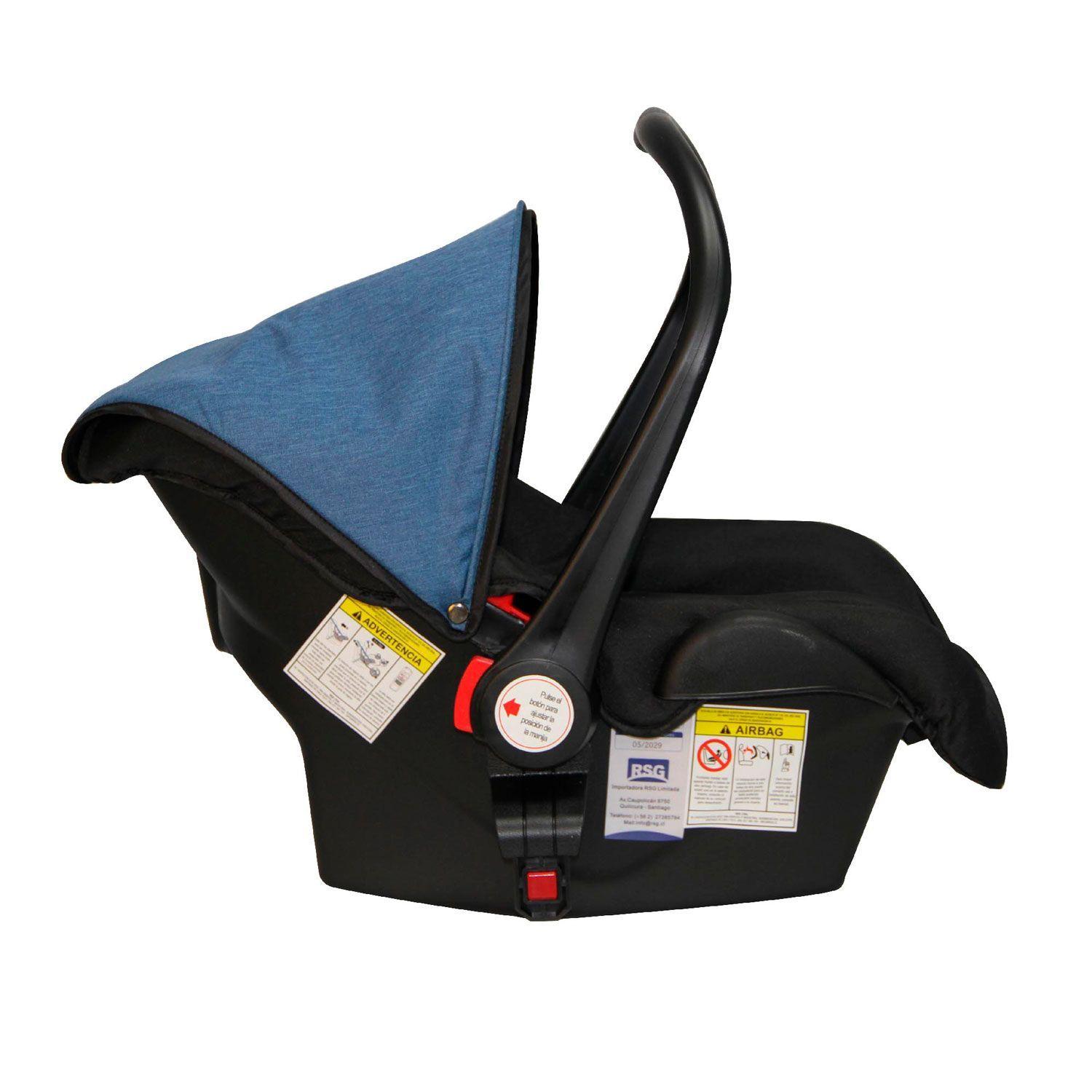 Coche Travel System Orleans Bebeglo Azul Rey Rs-13650-7-6