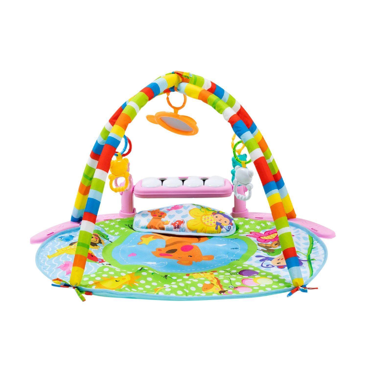 Gimnasio Musical dos Arcos Bebeglo Piano Rosado-5