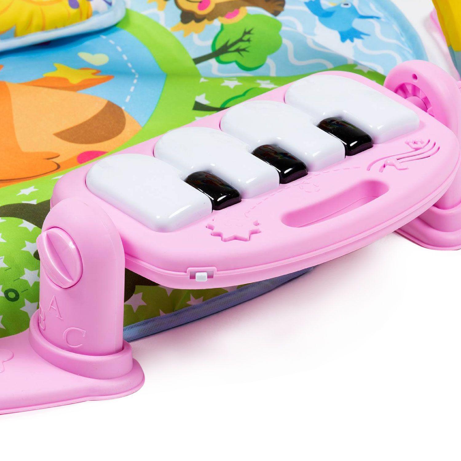 Gimnasio Musical dos Arcos Bebeglo Piano Rosado-6