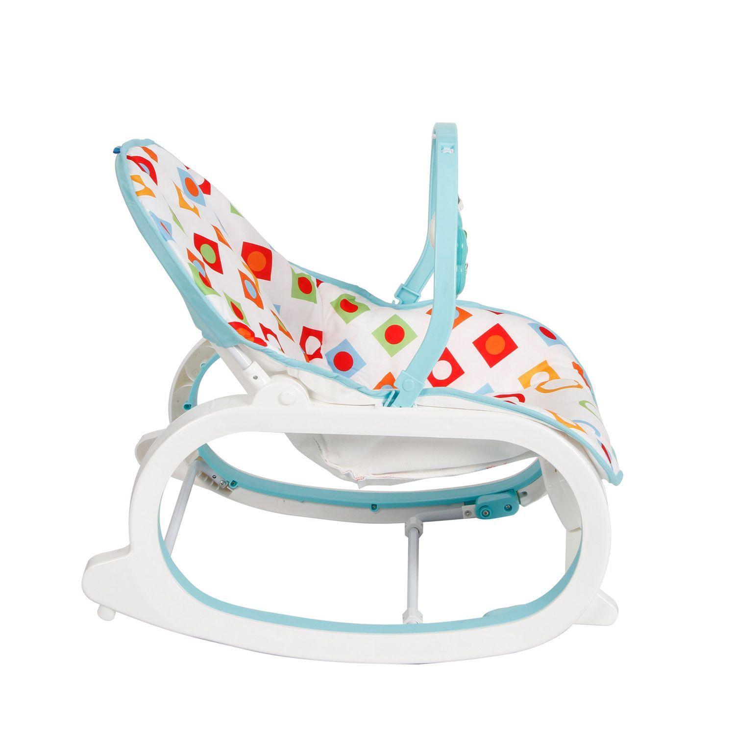 Silla Nido Vibradora Melodias Grow Up Bebeglo Blanco-2