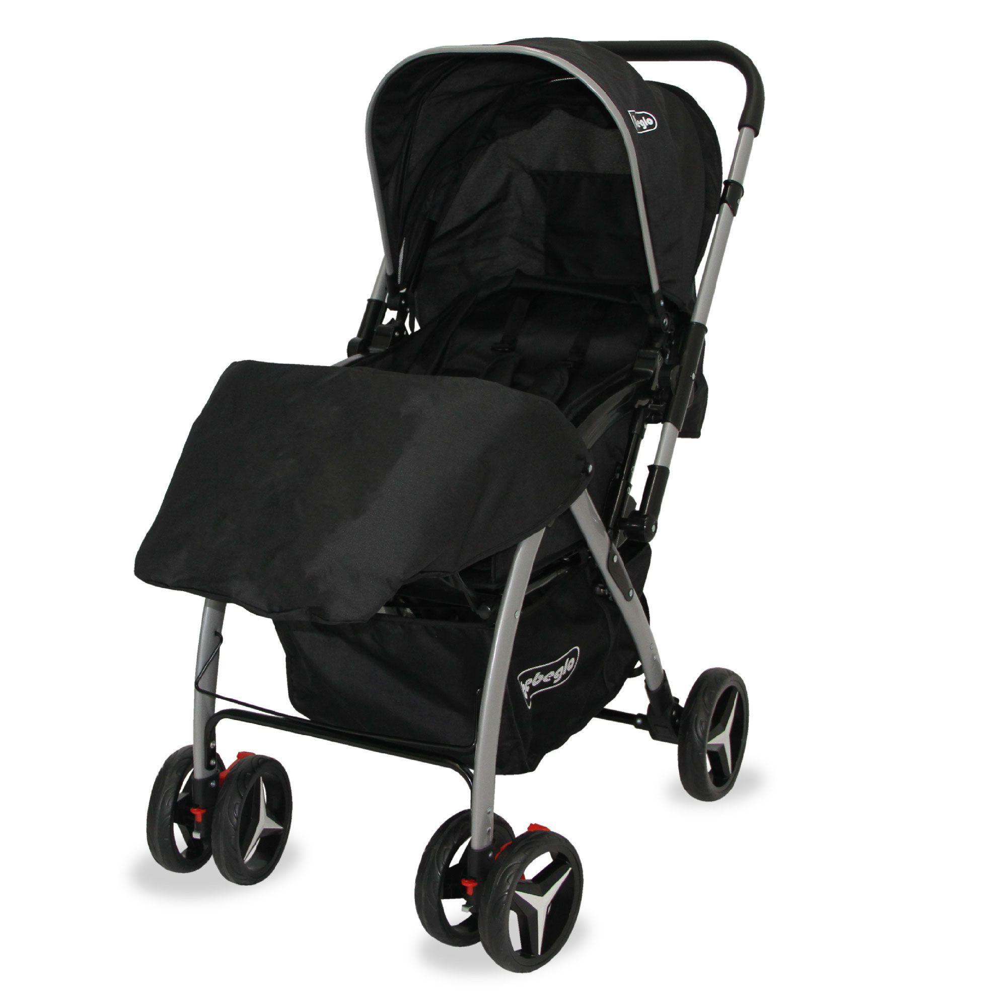 Coche Cuna Atlas Negro Bebeglo-4