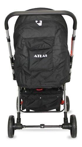 Coche Cuna Atlas Negro Bebeglo-5
