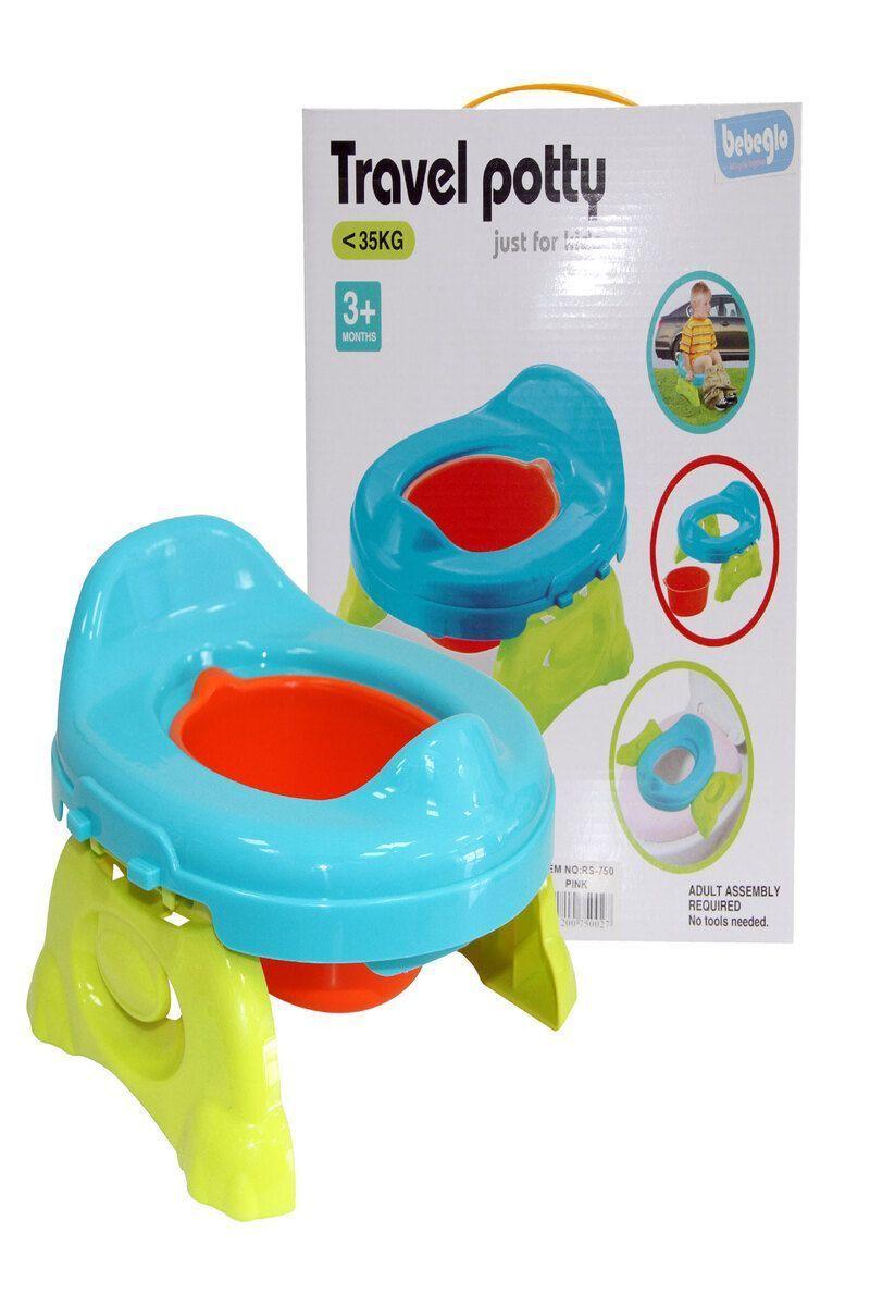 Bacinica Portátil 2 En 1 Bebeglo Rs-750 Azul-6