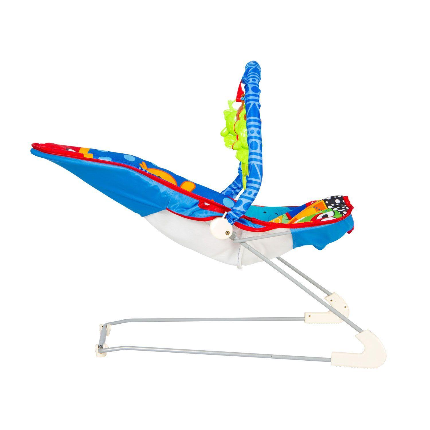 Silla Nido Vibradora Musical Bebeglo Cebra-2