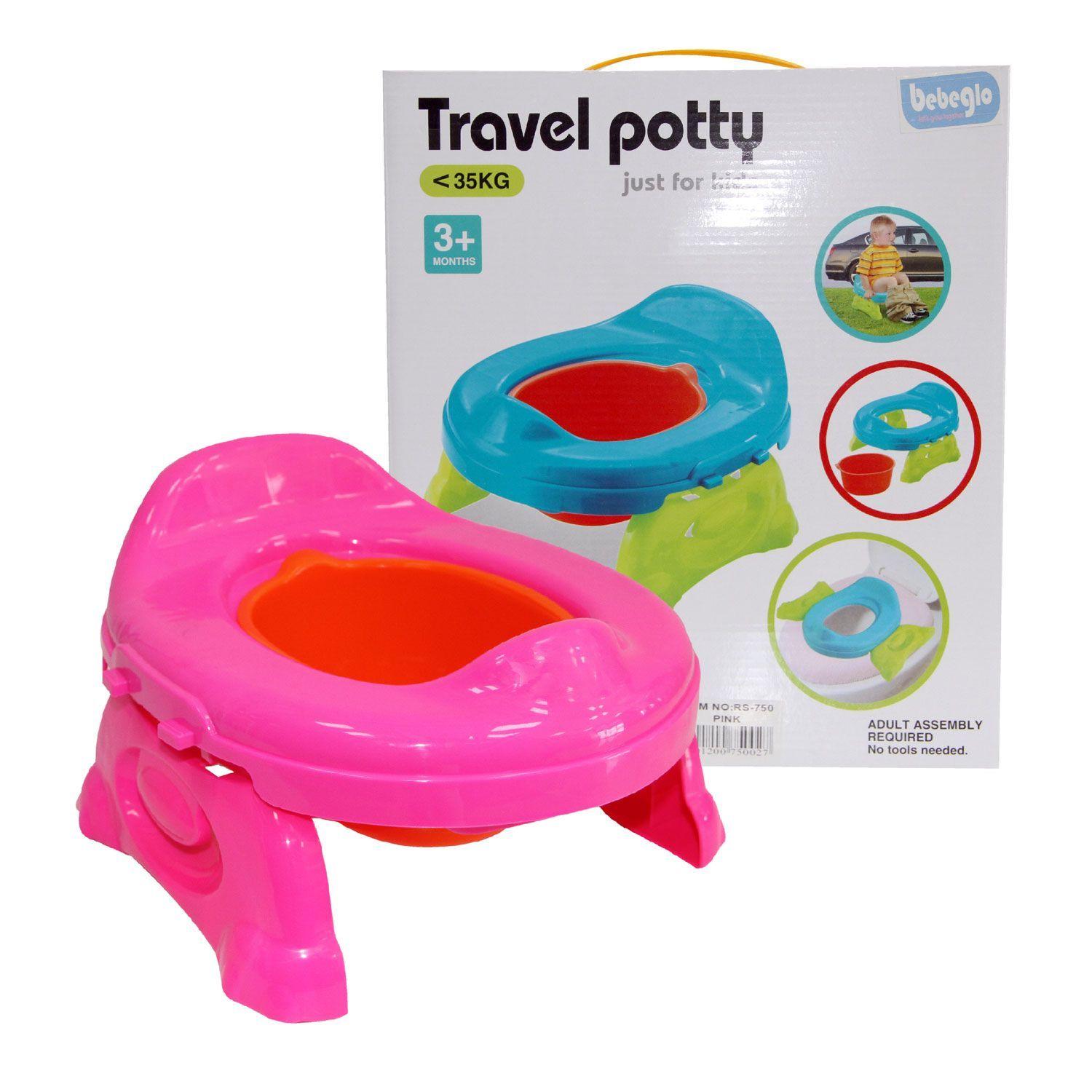 Bacinica Portátil 2 En 1 Bebeglo Rs-750 Fucsia-7