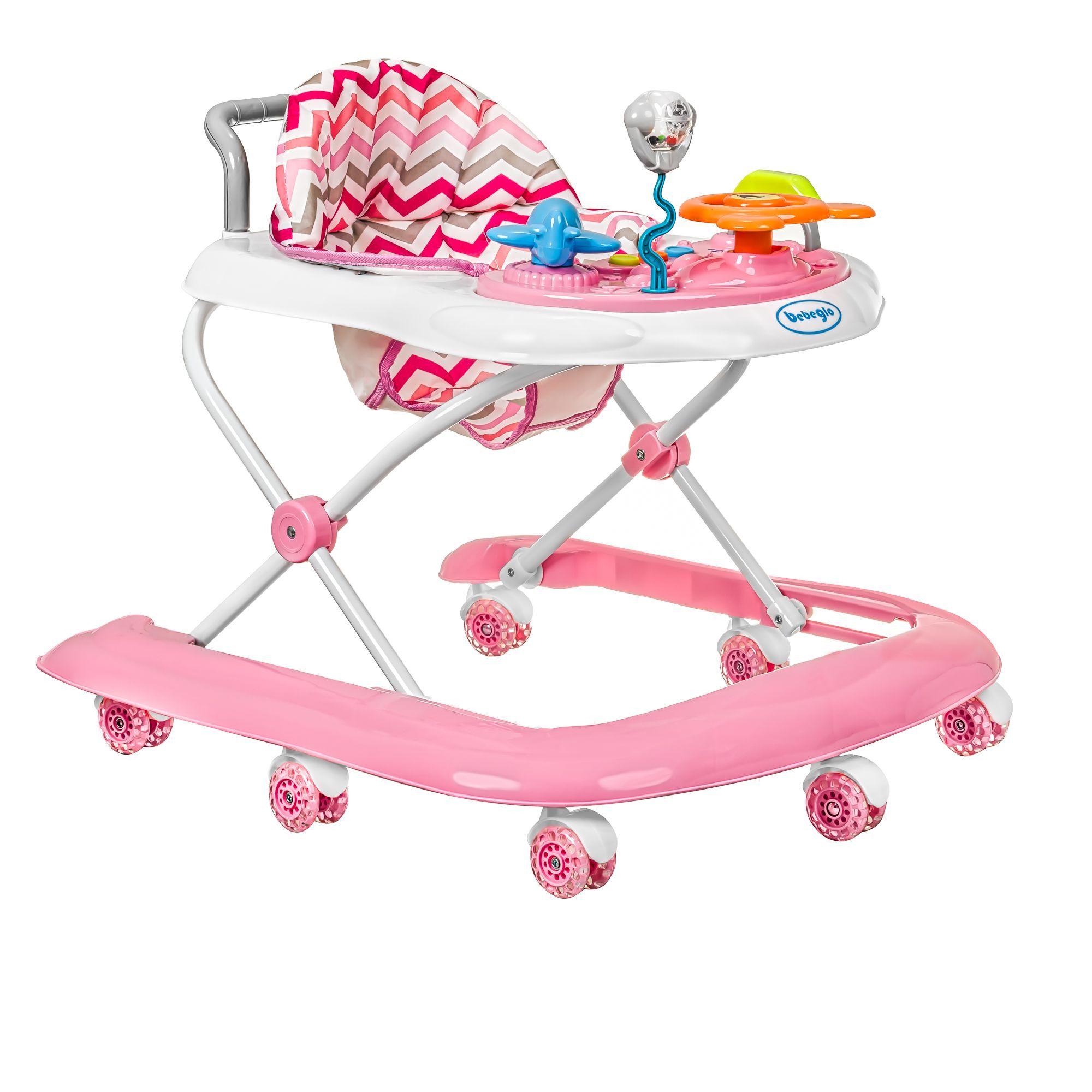  Nuevo Andador Musical Bluetooth Bebeglo RS-36-2 Rosado-0