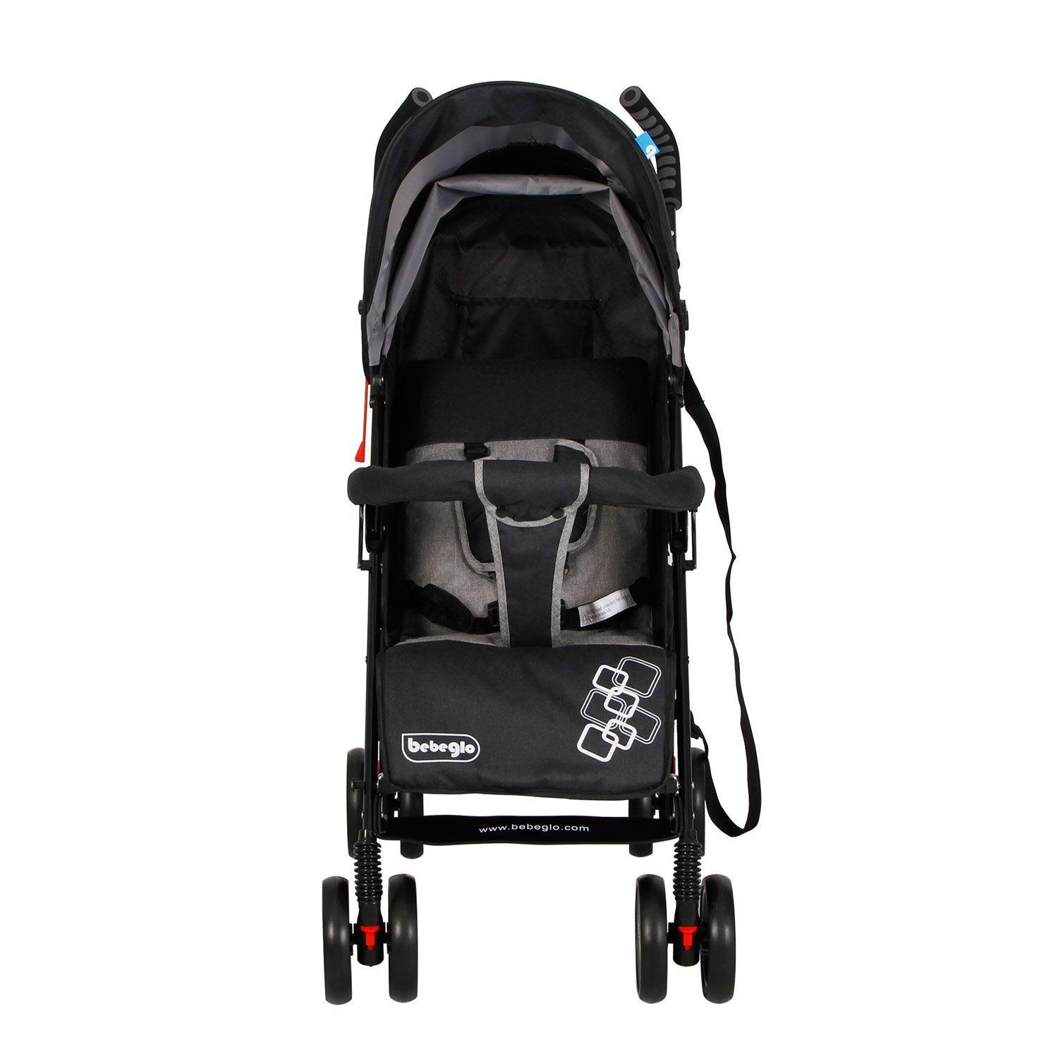 Coche Paseo Bebeglo Rs-1380l-4 Negro-7