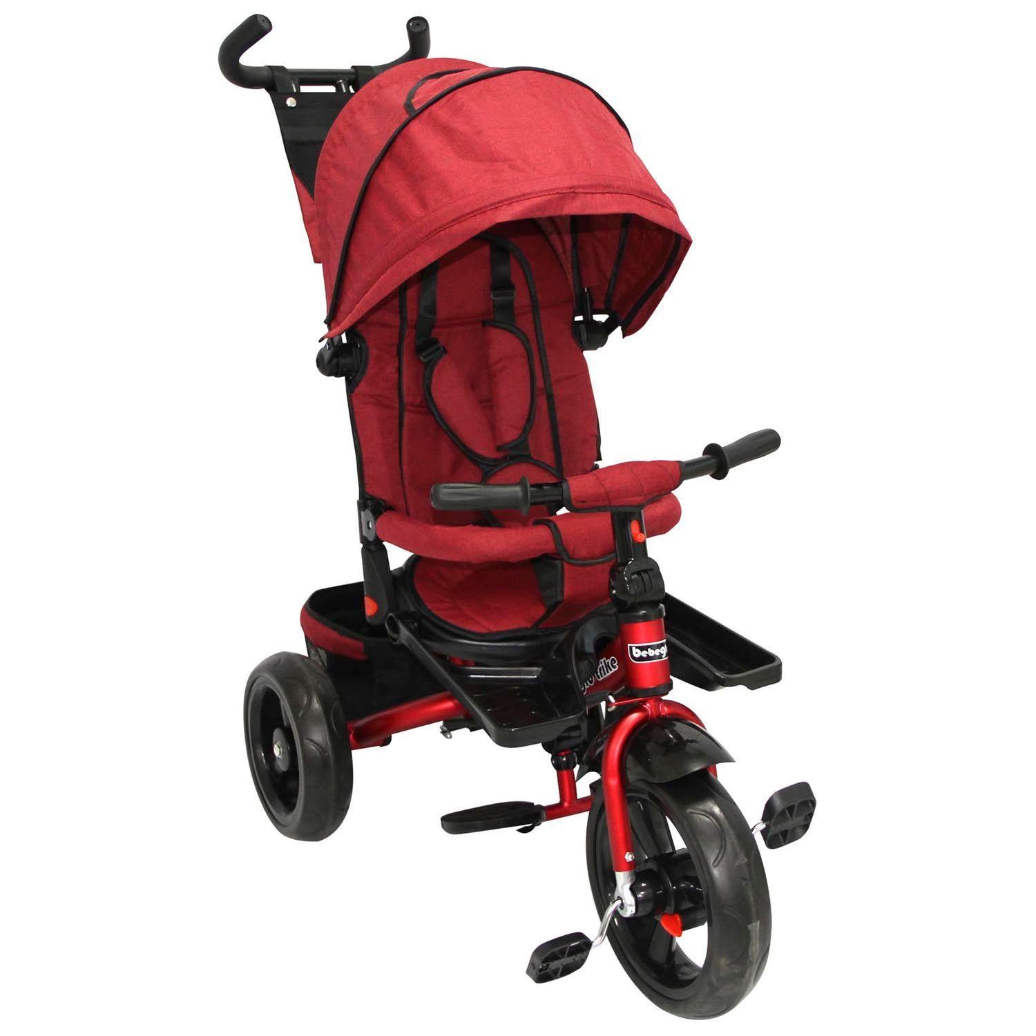 Triciclo Reversible Reclinable One Click Rojo Rs-4075-3-0