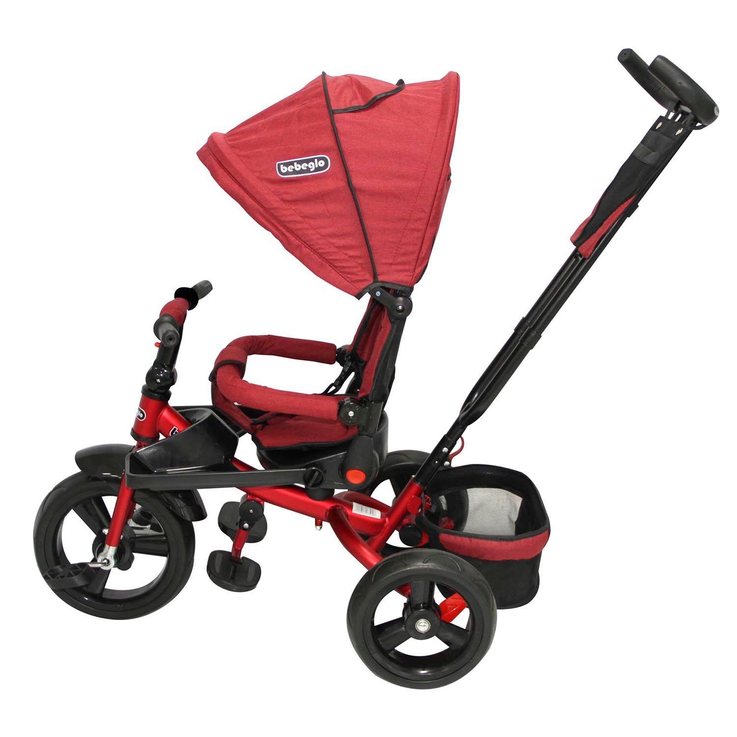 Triciclo Reversible Reclinable One Click Rojo Rs-4075-3-1