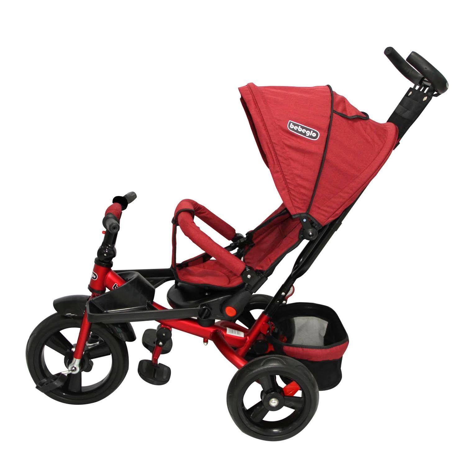 Triciclo Reversible Reclinable One Click Rojo Rs-4075-3-4
