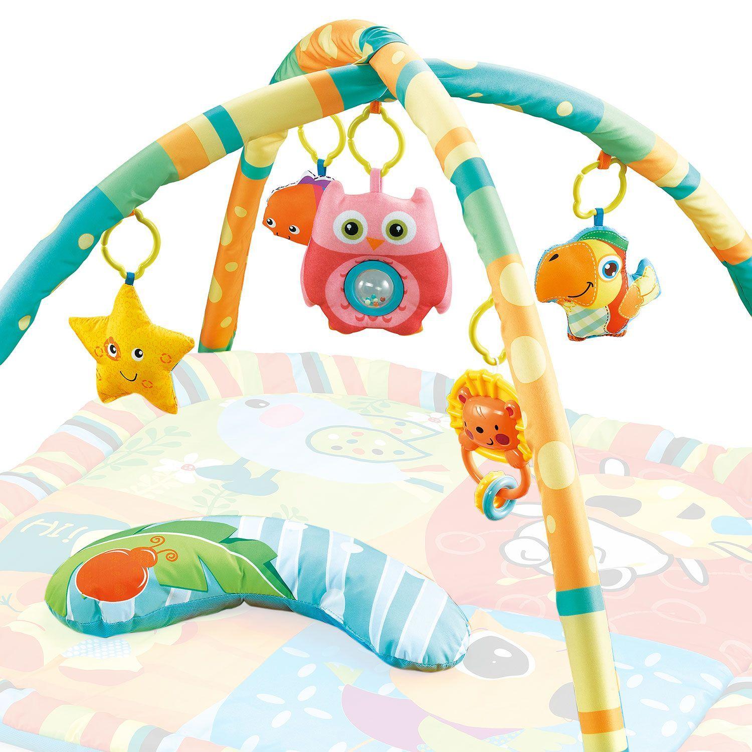 Gimnasio dos arcos Bebeglo Aventura Multicolor-2