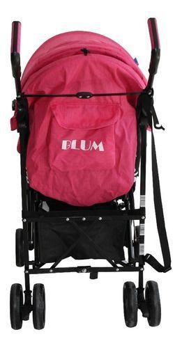 Coche Paragua Blum Bebeglo Fucsia-2