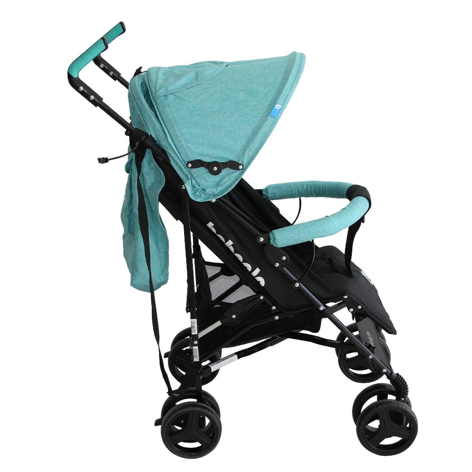 Coche Paragua Blum Bebeglo Turquesa-2