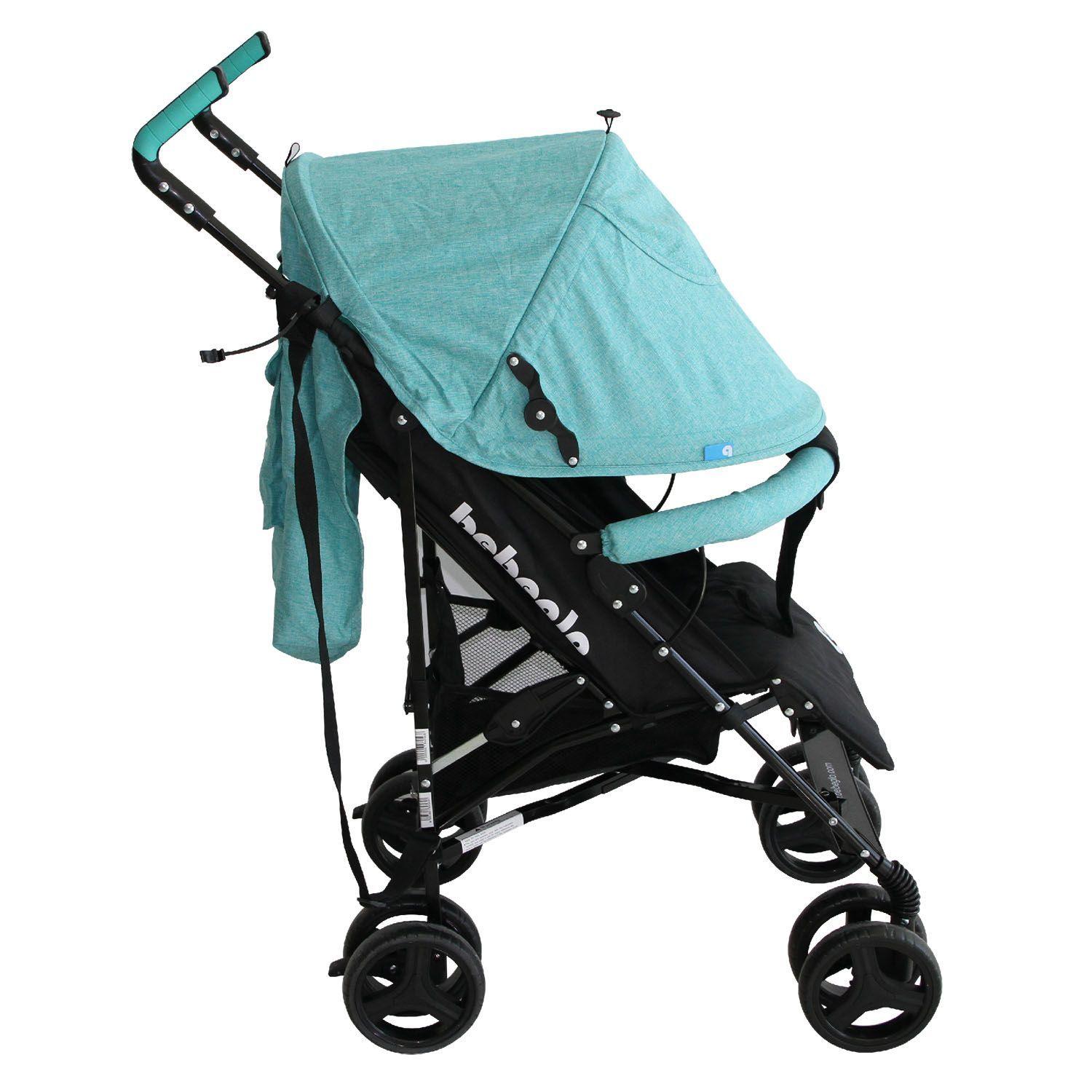Coche Paragua Blum Bebeglo Turquesa-4
