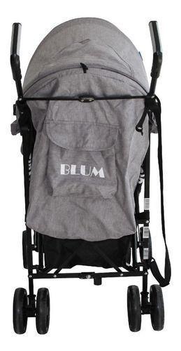 Coche Paragua Blum Bebeglo Gris-3