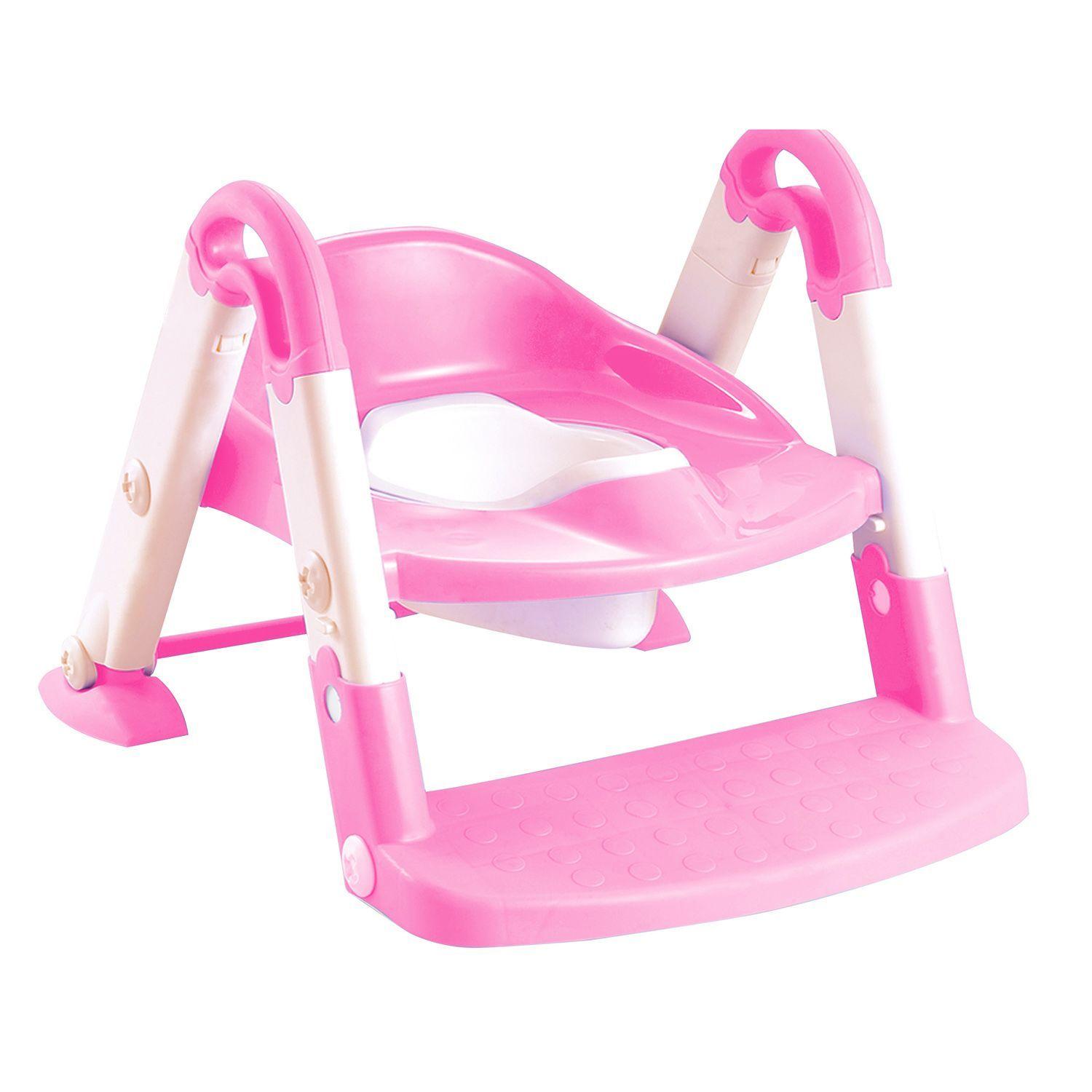 Asiento Para Baño Regulable Bebeglo Rs-760 Rosado-0