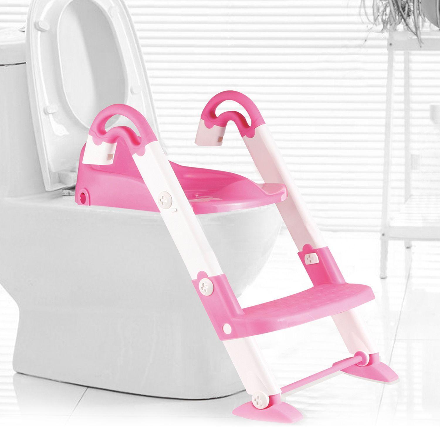 Asiento Para Baño Regulable Bebeglo Rs-760 Rosado-1