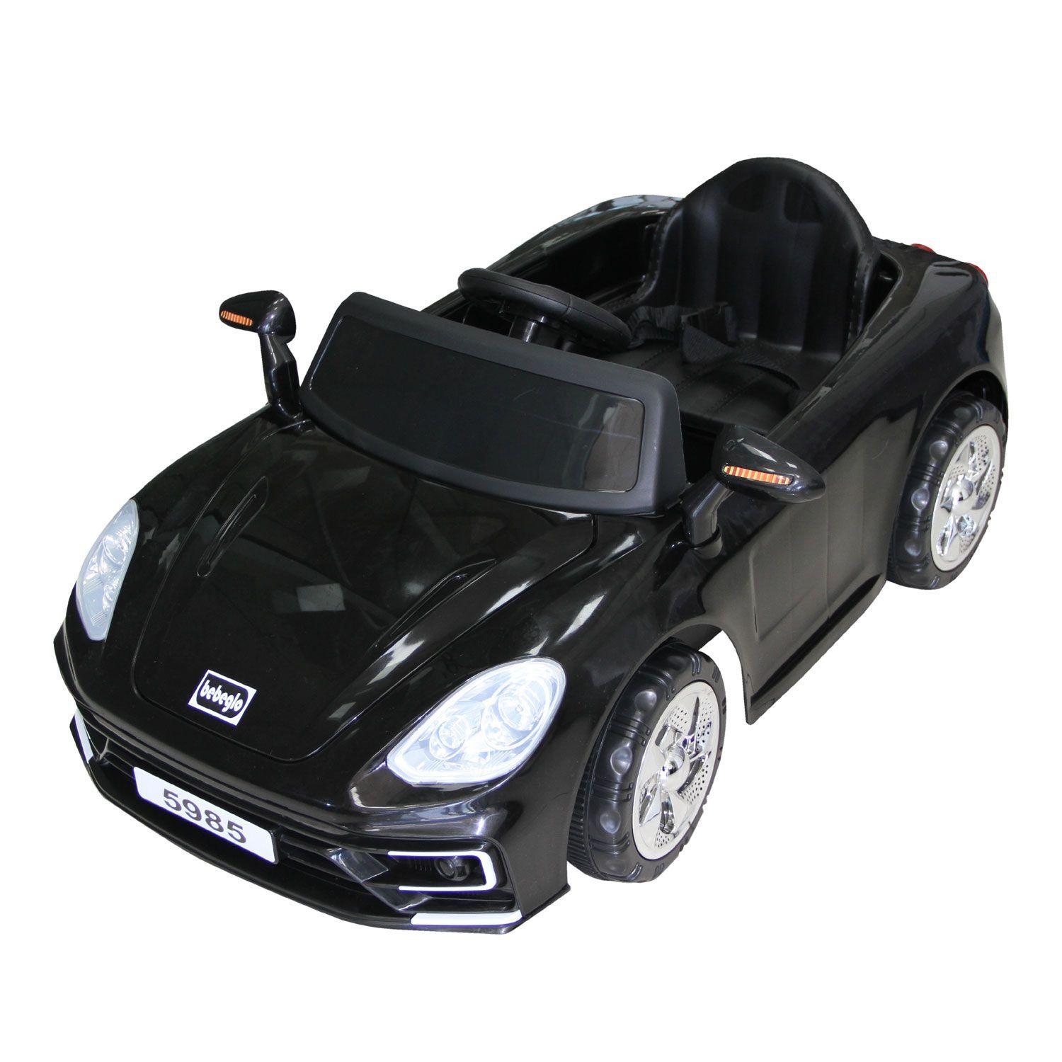 Auto A Batería Deportivo 12v Control Remoto RS-5985 Negro-2