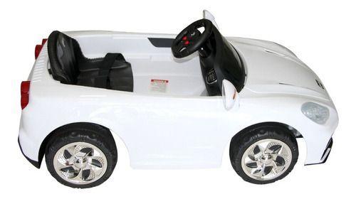 Auto A Batería Deportivo 12v Control Remoto Rs-5985-1 Blanco-2