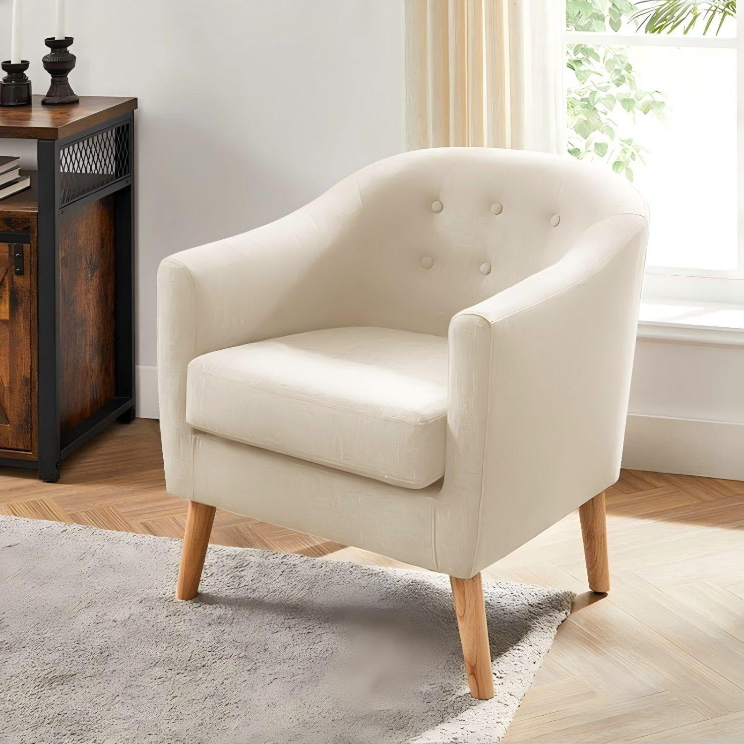 Poltrona 70x60x77CM para Dormitorio Apartamento Oficina-2