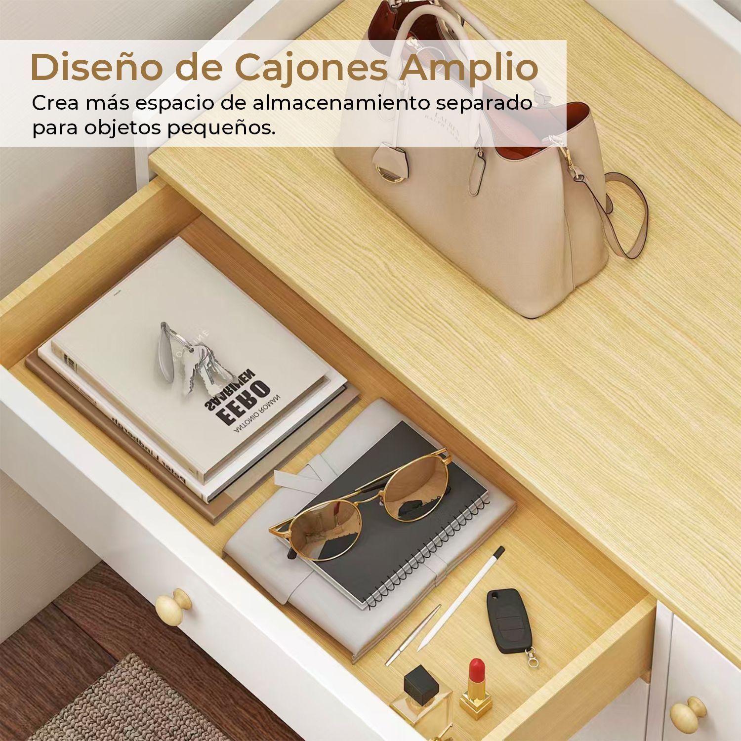 Zapatero Organizador con 3 Puerta y Cajon 90x30x84 cm-4