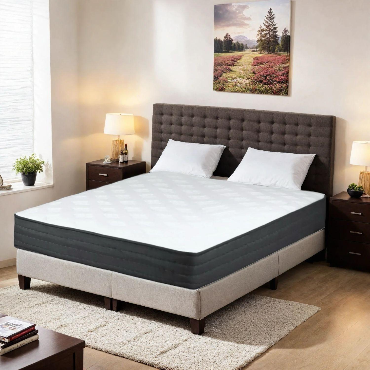 Colchon Vitalia 2 plazas Resortes Pocket 150x200x24cm-4