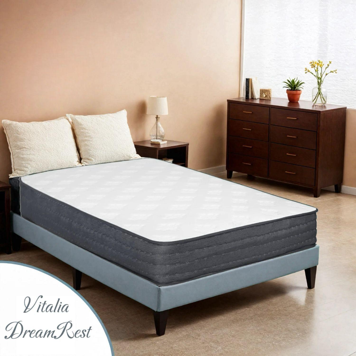 Colchon Vitalia 1 5 plazas Resortes Pocket 105x190x24cm-1