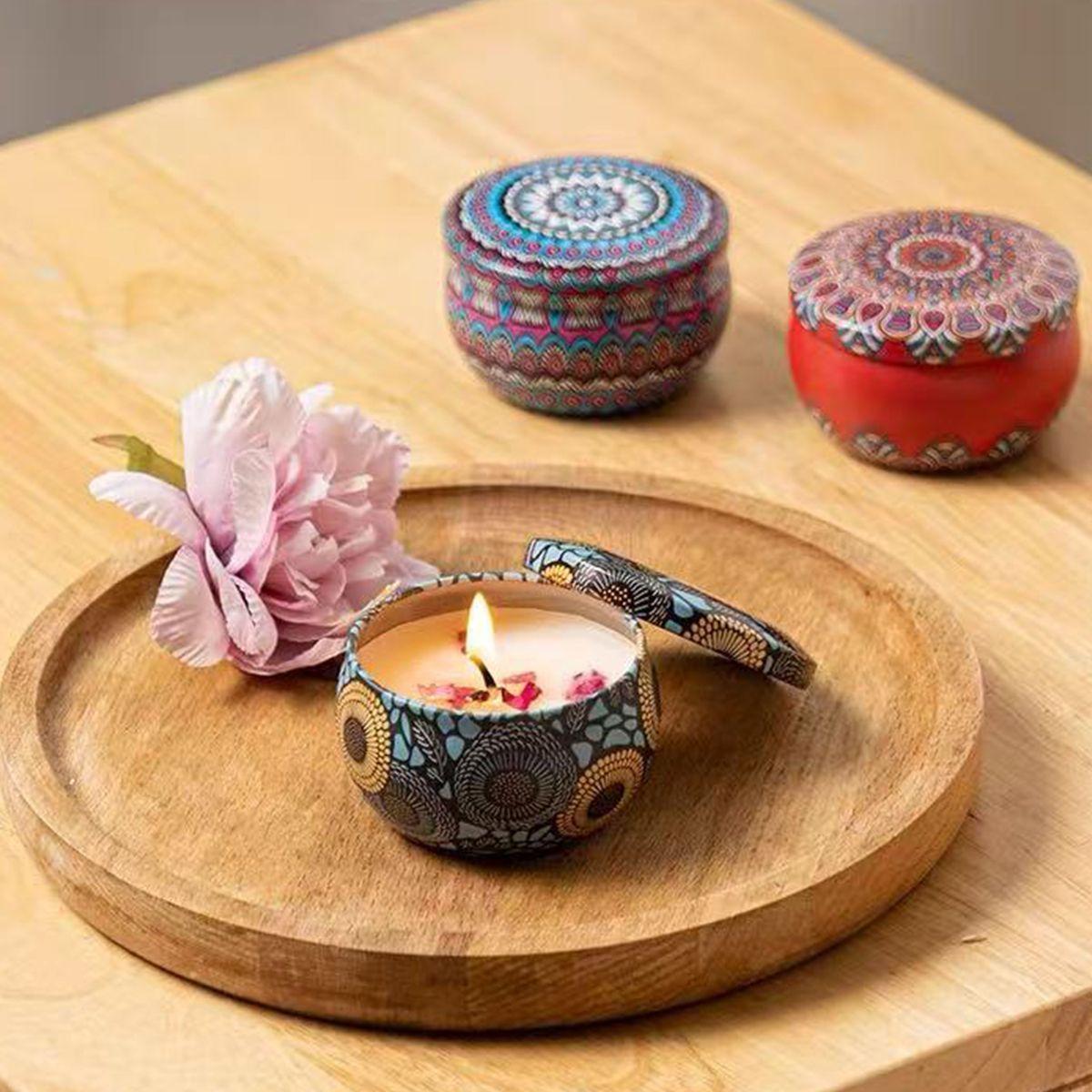 PACK 12 velas con aroma floral Ideal para regalar en clubes hoteles y restaurantes-6