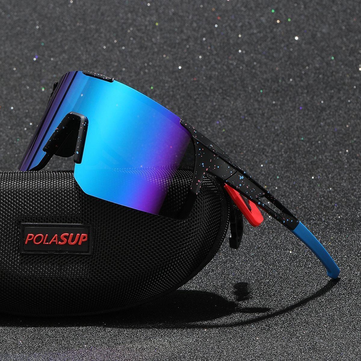 Ciclismo lentes de sol bici gafas deportivas correr maraton unisex-5