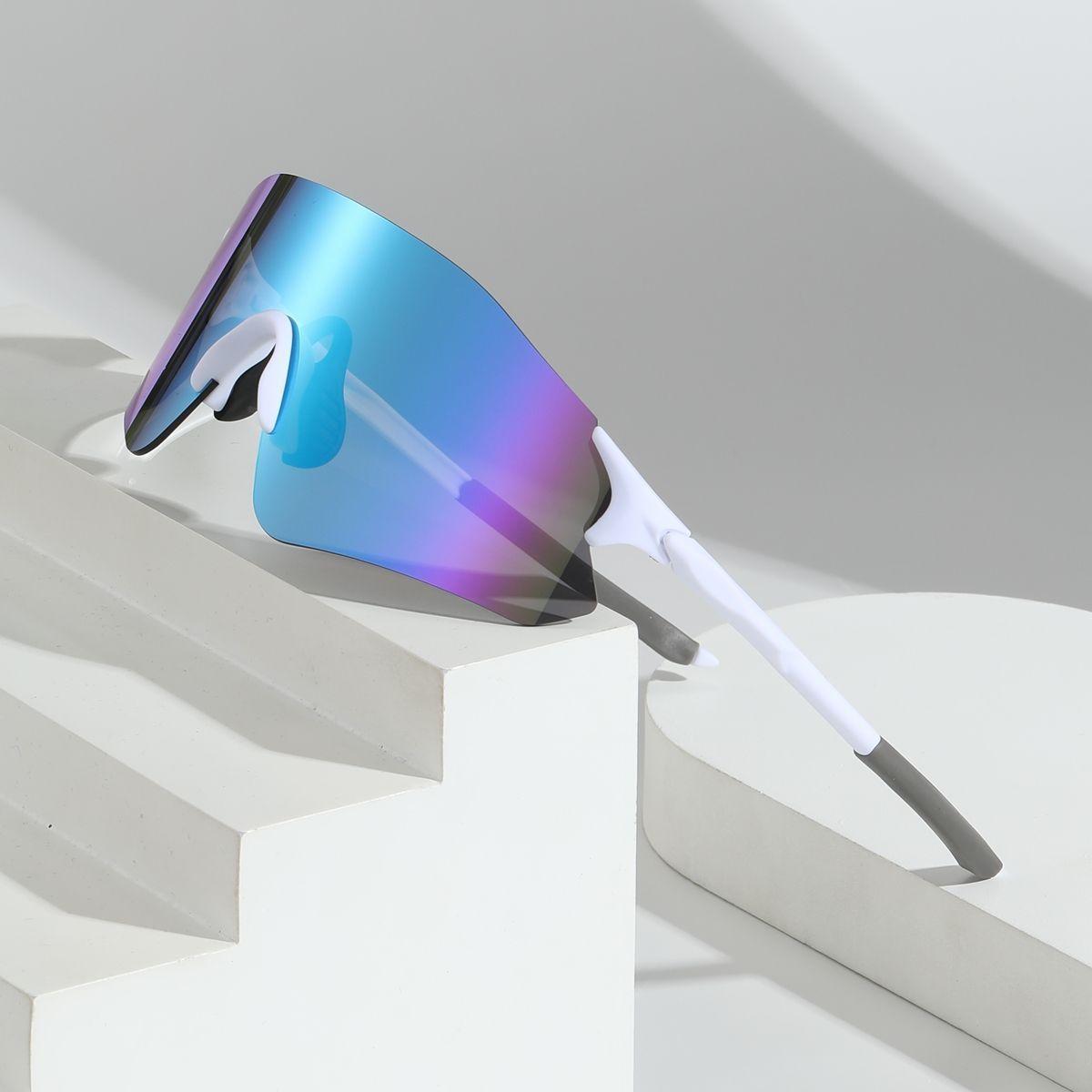 Bici Lentes de sol ciclismo correr deportivas gafas uv400 proteccion unisex-0