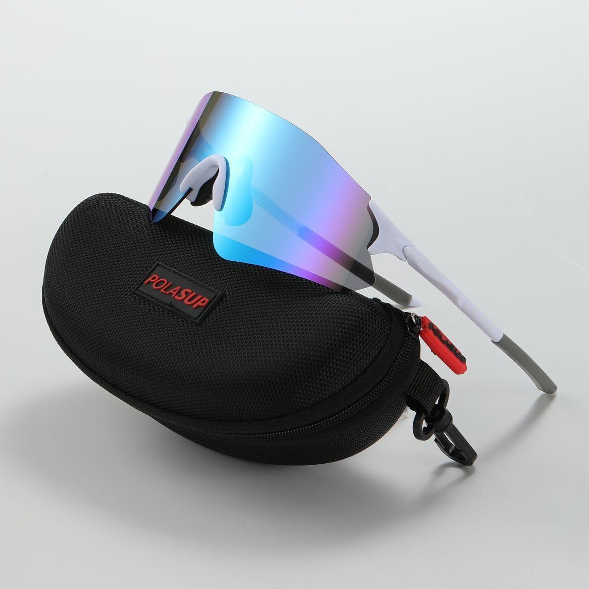 Bici Lentes de sol ciclismo correr deportivas gafas uv400 proteccion unisex-1