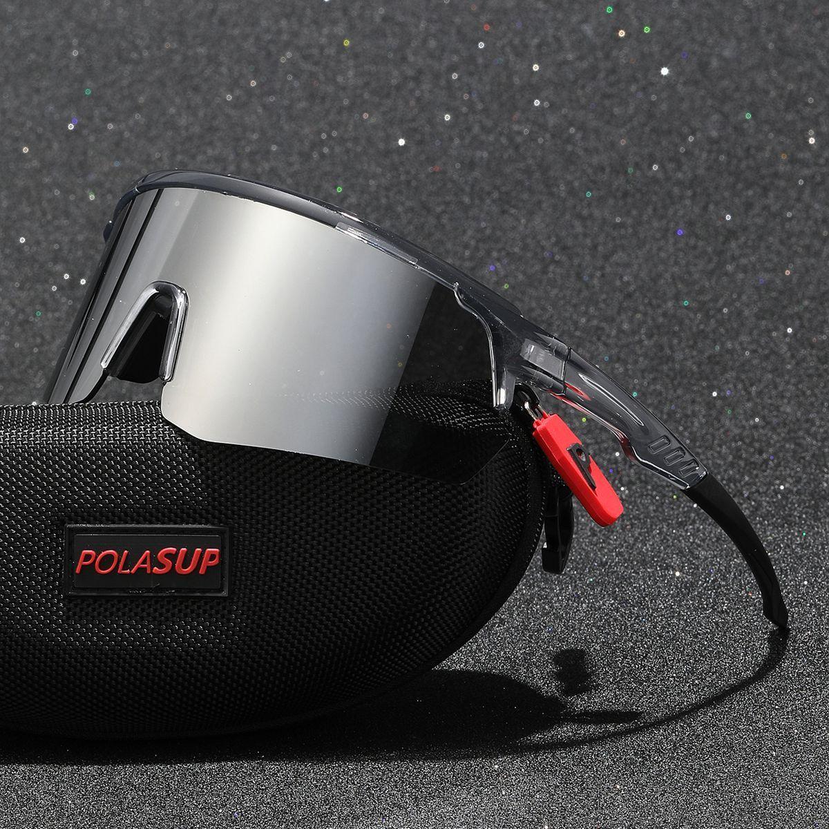 Ciclismo Lentes de sol bicicleta correr deportivas gafas uv400 proteccion-0